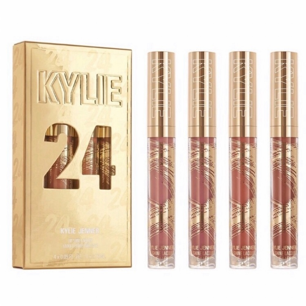 SALE rare kylie 24k gold birthday lip lacquer